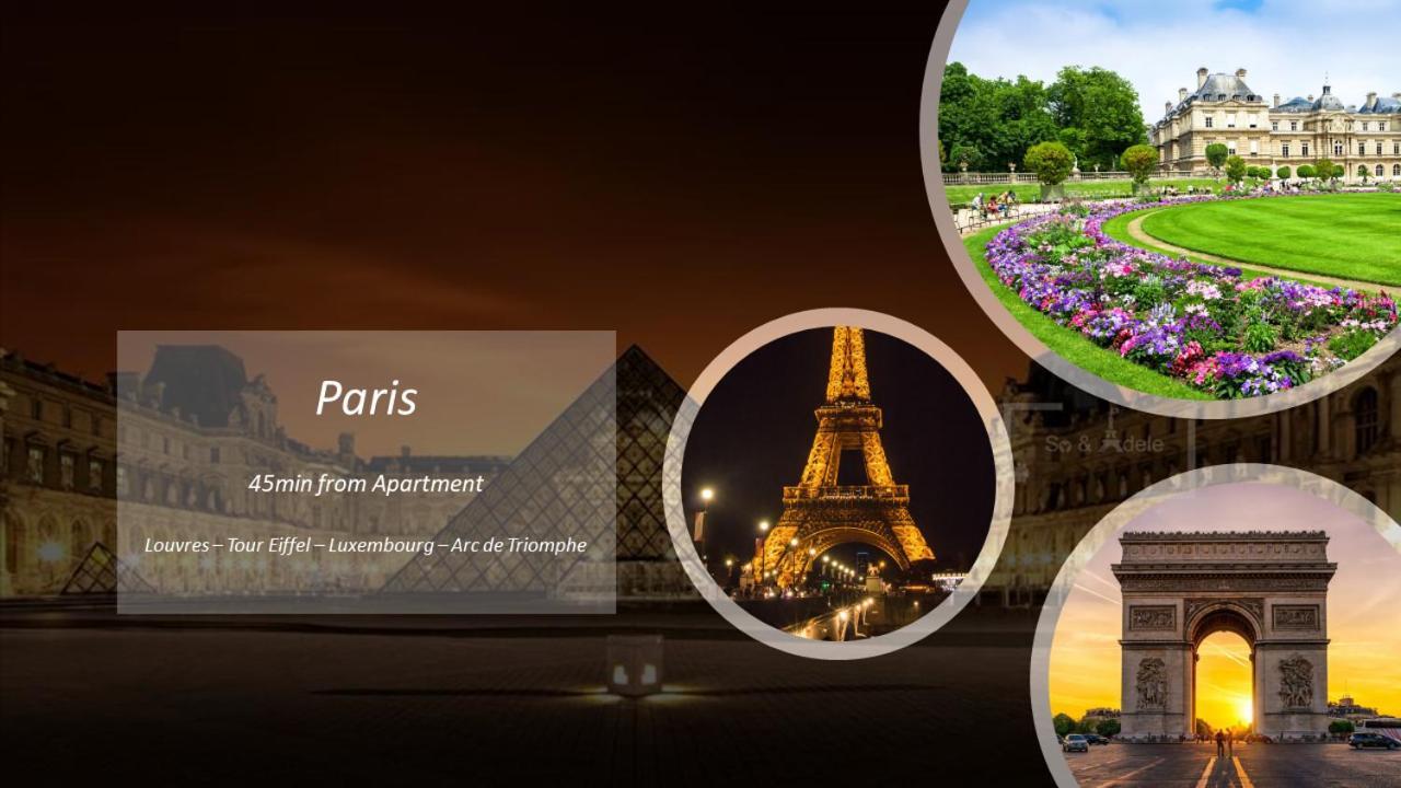 Apartment Virtuose - Disneyland Paris 5Min - Train Station 250M مونتِفرا المظهر الخارجي الصورة